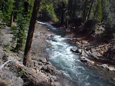 Upper McCloud River April 2002: 