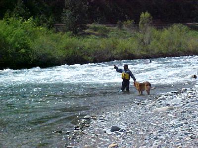Rafting Upper Sac May 2003: 