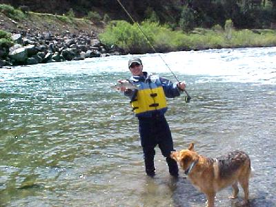 Upper Sac May 10th, 2003 Mike Hibbard trout: 