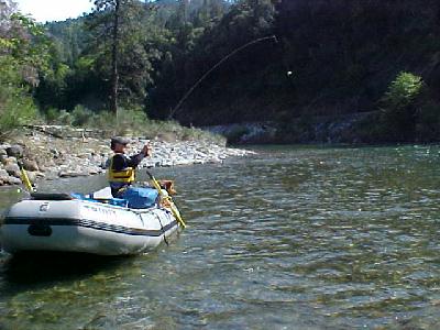 Upper Sac Mike Hibbard Rafting May 2003: 