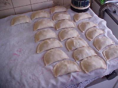 Empanadas in the kitchen: 