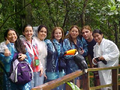 Park of the birds group shot: