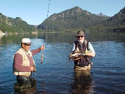 Trout in hand 3lber: