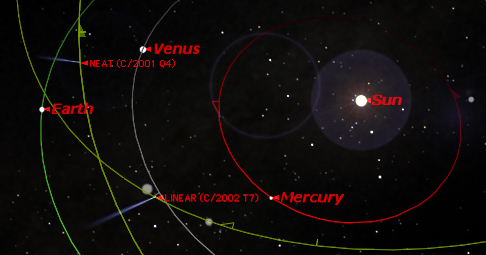 Two Comets in May