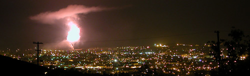 Fireworks over Santa Barbara