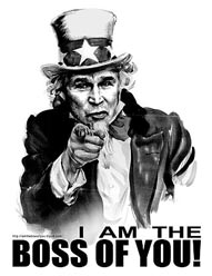 Small Boss of You: bush graphic