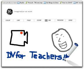 ImaginationAtWork: A screenshot of a (not so) quick sketch I did at the GE Imagination at work site.