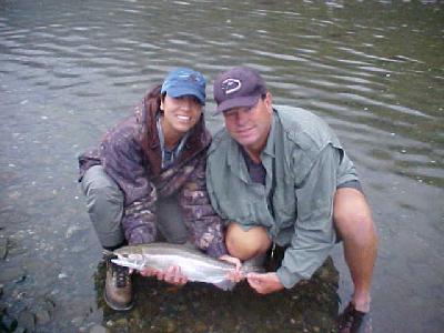 Jim and Julie with nice steely:
