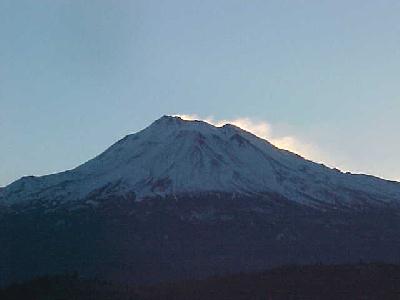 MT Shasta Smoke: 
