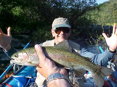 Garrrett with a big fish: 