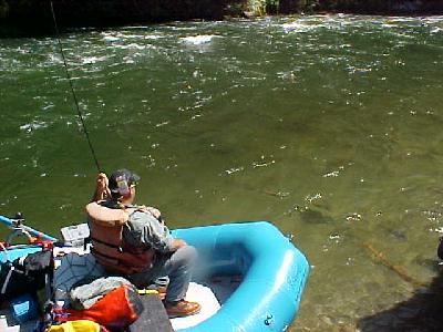 Sac trout raft fun: 